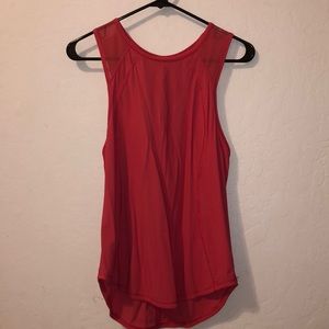 Lululemon pink tank top